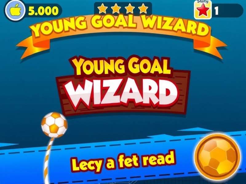 Young Goal Wizard In-Game Action Young Goal Wizard Gameplay Screenshot